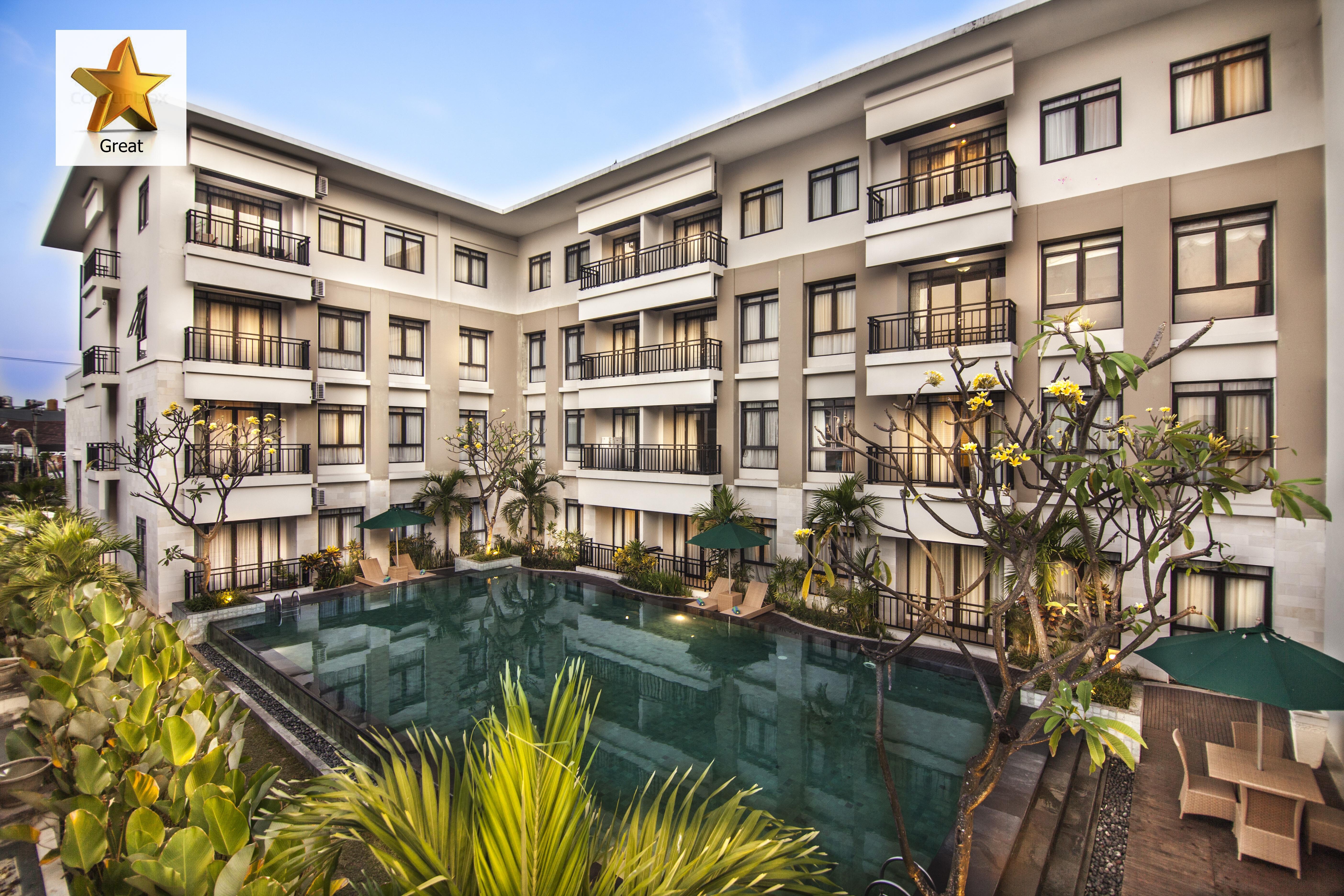 Grand Kuta Hotel And Residence Legian Eksteriør billede